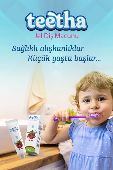 theetha Teetha Rahatlatıcı Diş Jeli Bebek ve Çocuk 15 gr - 3