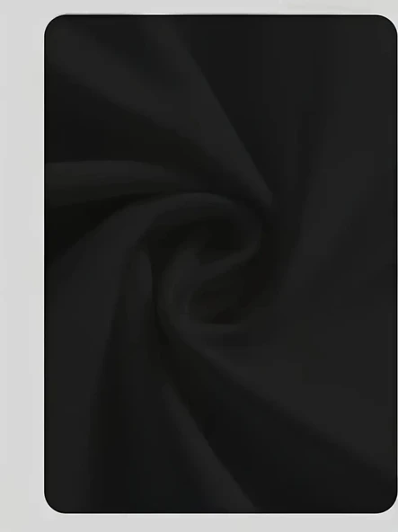 MDB Baskılı Oversize Bisiklet Yaka Tshirt  iyah - Resim 3