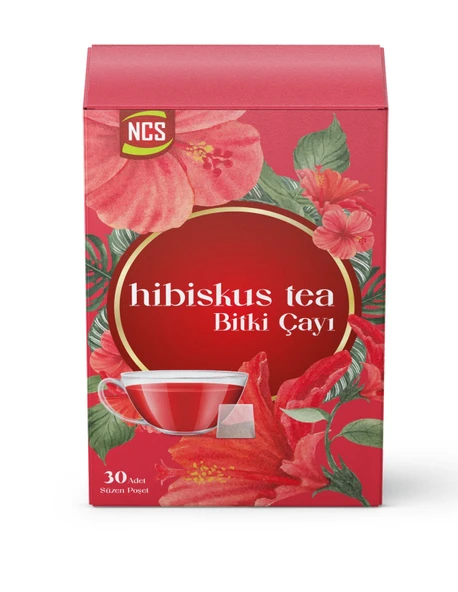 Ncs Hibiskus Çayı 30 Süzen Poşet Bitkisel - Resim 3