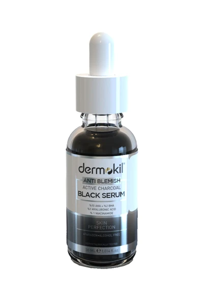 Dermokil Antı Blemısh Active Charcoal Black Serum 30 Ml ürün görseli 1
