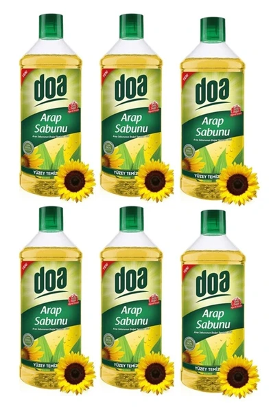 Doa Arap Sabunu 6 Adet X (1 Lt)