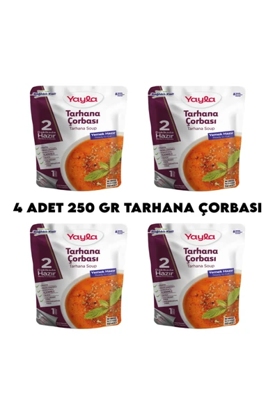 Yayla 4 Adet Tarhana Çorbası Hazır Yemek