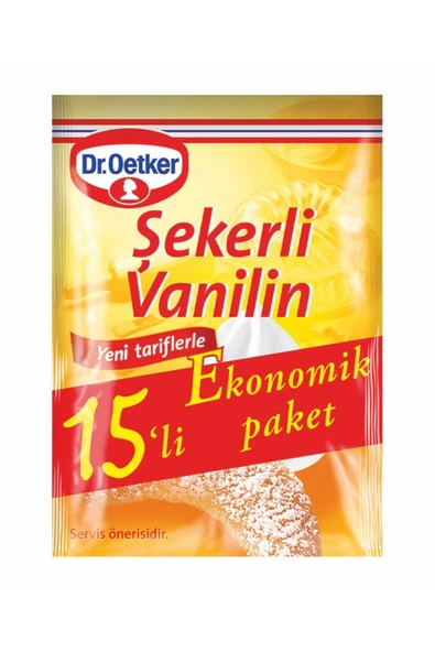 Dr. Oetker Dr Oetker Şekerli Vanilin 15-li - 1