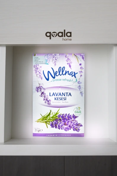 Wellnax ( 5 ADET ) LAVANTA KESESİ | Dolap Ve Çekmece Kokusu | Rutubet Önleyici Kese, Askılı Dolap Kokusu - 3