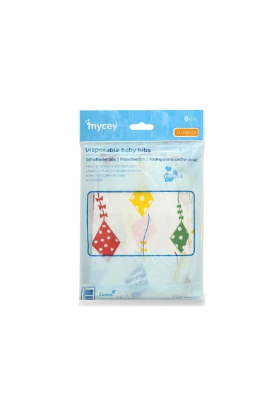 mycey Tek Kullanımlık Bebek Önlüğü - 10'lu - 3