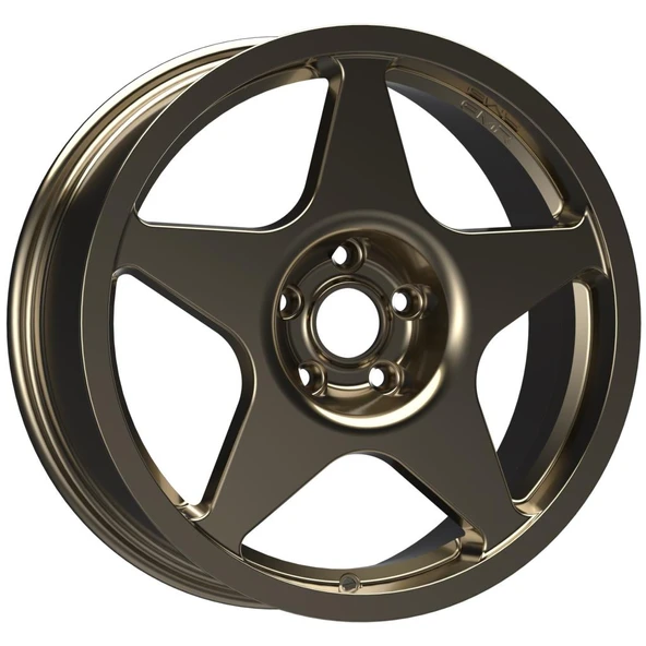 EMR-DY1327-19 7.0x17" -4x108 ET25 65.1 Glossy Bronze Jant (4 Adet) - 1