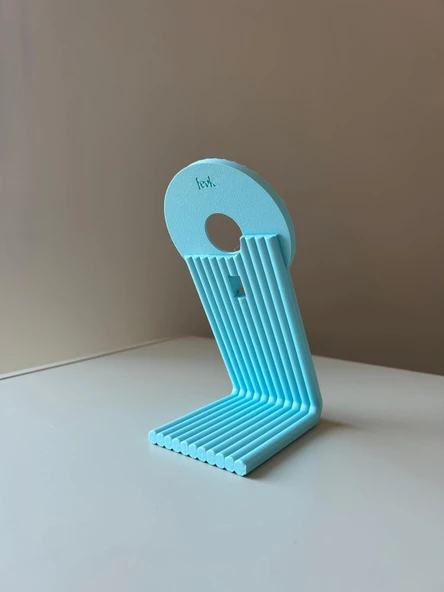 Alade MagSafe Uyumlu Pastel Mavi Stand - 4