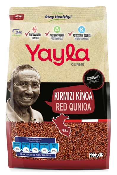Yayla Gurme Kırmızı Kinoa 500 Gr