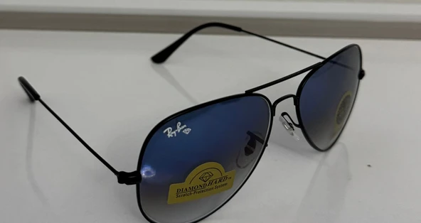 Ray-Ban Rb 3025 Damla Diamond hard Serisi Mavi Erkek Güneş Gözlüğü - Resim 4
