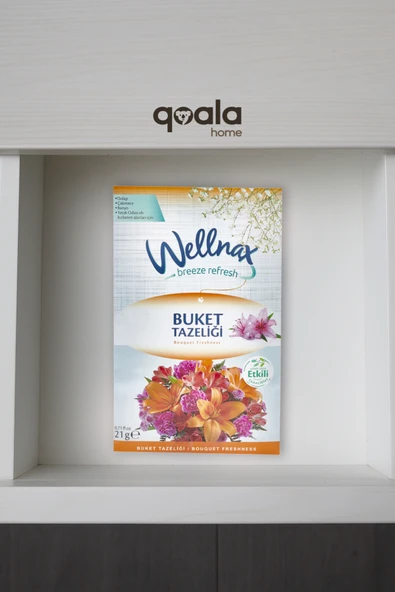 Wellnax ( 5 ADET ) BUKET TAZELİĞİ | Dolap Ve Çekmece Kokusu | Rutubet Önleyici Kese, Askılı Dolap Kokusu - 2