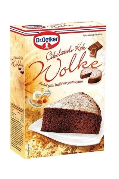 Dr. Oetker Wolke Çikolatalı Kek Karışımı 455 gr - 2