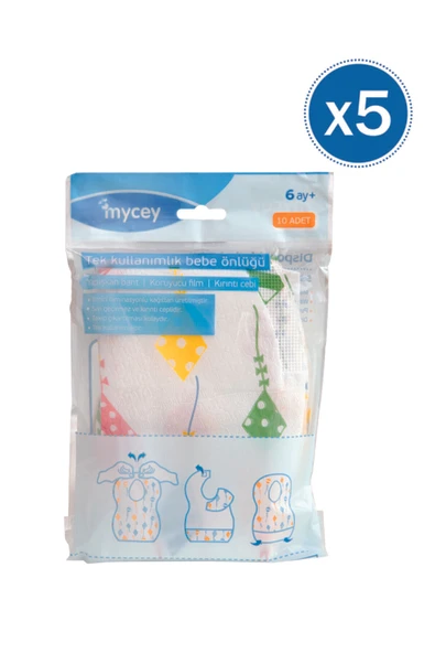 mycey Kullan-at Önlük - 10lu - 5'li Paket - 2