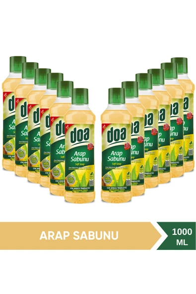 Doa Çok Amaçlı Temizleyici Arap Sabunu 1000 ML X12 Adet - 2