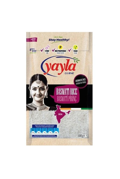 Yayla Basmati Pirinç 500 Gr X 2 Adet - 2