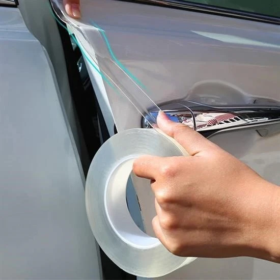 Şeffaf Su Geçirmeyen  Dayanıklı Kolay Yapışan Çizilmeye Dayanıklı Oto Darbe Koruyucu Bant ürün görseli