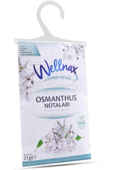 Wellnax Breeze Refresh Askılı Dolap ve Çekmece Kokusu - 4