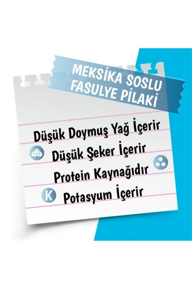 Yayla Yemek Hazır Meksika Soslu Pilaki 400 gr - 2