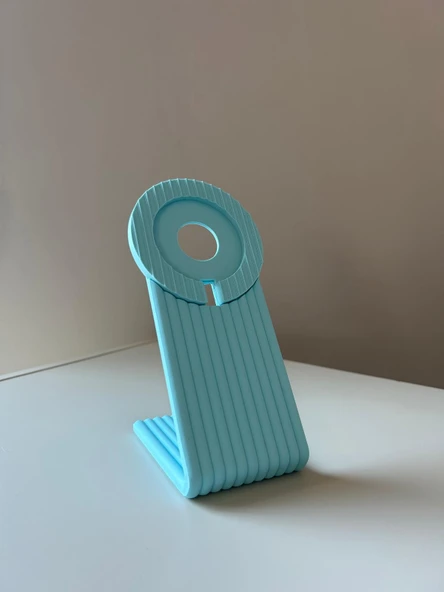 Alade MagSafe Uyumlu Pastel Mavi Stand - 3