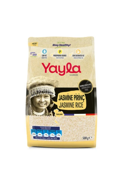 Yayla Gurme Jasmine Pirinç 500 G ( 4 Adet )