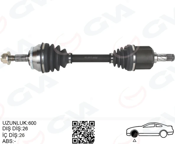 KOMPLE AKS SOL V40 I 2.0 T 0003 S40 I 2.0 T 9703 OTOMATİK ŞANZIMAN 8251542 8602189 ürün görseli