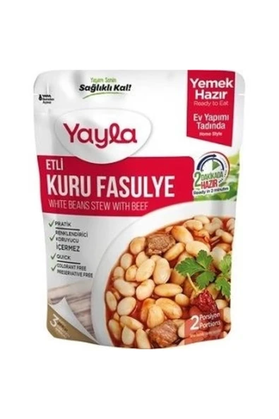Yayla Etli Fasulye Yemeği 250 gr