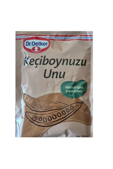 Dr. Oetker Dr.Oetker Glutensiz Keçiboynuzu Unu 100 g