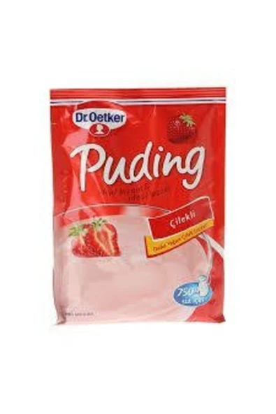 Dr. Oetker Puding Çilek 125 gr