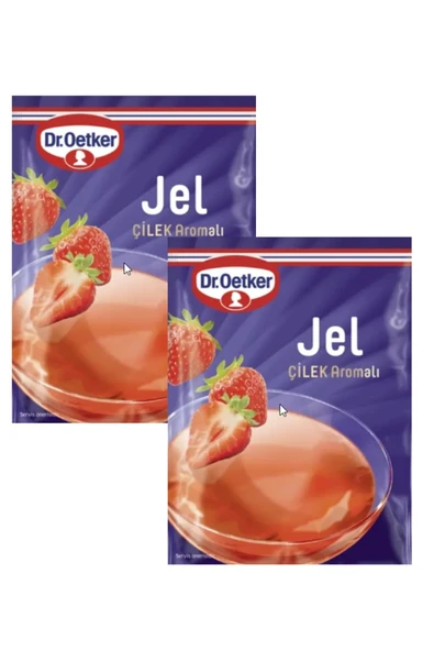 Dr. Oetker Dr.Oetker Jel Jöle Çilek 2 X 100 g