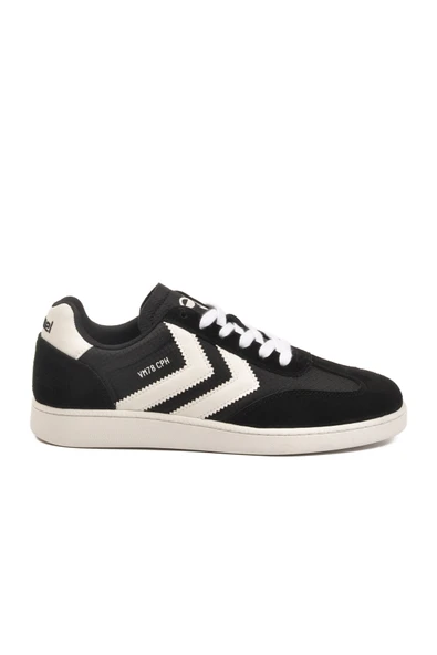 Hummel Siyah Kaymaz Süet Detaylı Esnek Hafif Unisex Sneaker 227912 VM78 CPH RS - 2