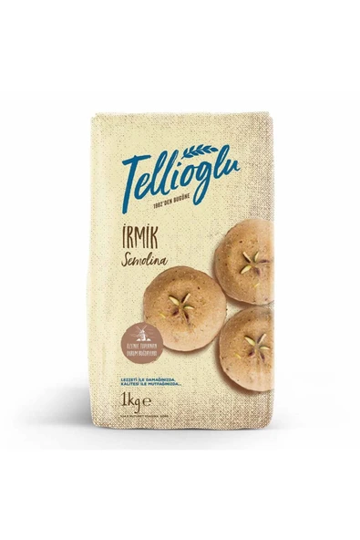 tellioğlu İrmik Semolina 1 KG