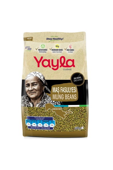 Yayla Gurme Maş Fasulyesi 500 gr
