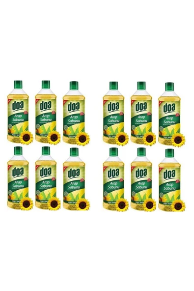 Doa Çok Amaçlı Temizleyici Arap Sabunu 1000 ML X12 Adet