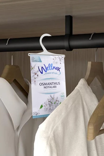 Wellnax Breeze Refresh Askılı Dolap ve Çekmece Kokusu - 3