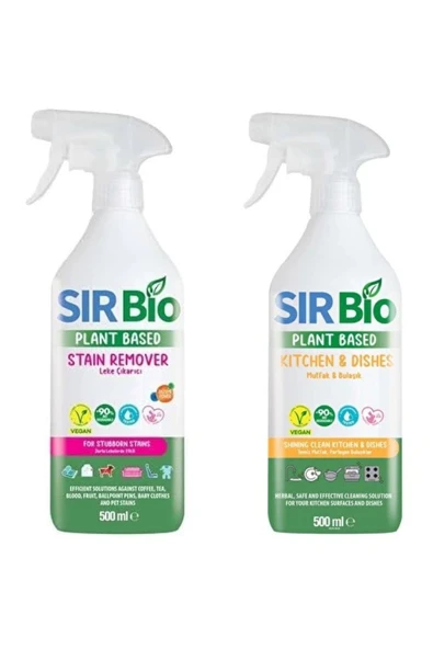 SIR Bio Bitkisel Özlü Avantaj 5’Li Temizlik Seti - 4