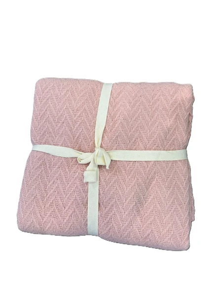 Aryıldız Püsküllü Tv Battaniye Tek Kişilik 150x200cm Pudra