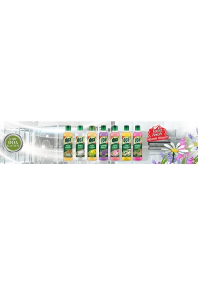 Doa Yüzey Temizleyici Beyaz Sabun Kokulu 1 Lt Vegan x 6 Adet - 3