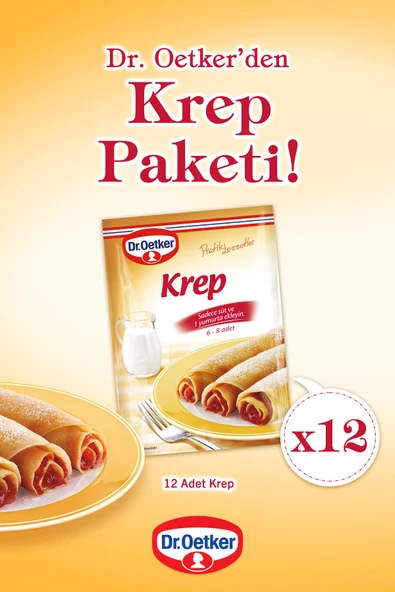 Dr. Oetker Krep 12'li - 1
