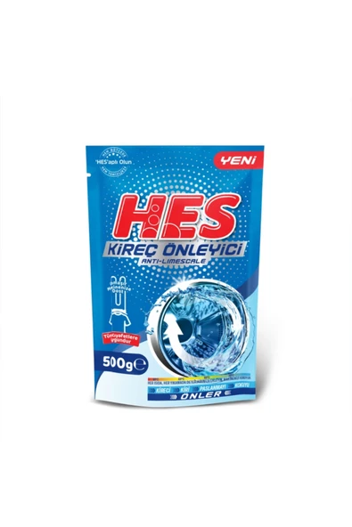 Hes Çamaşır Makine Kireç Önleyici 500GrX2 Adet - 2