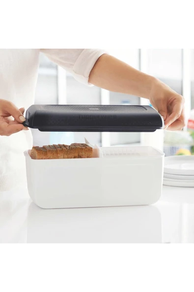 Tupperware Küçük Ekmek Saklama Kutusu 2 Lt - 4