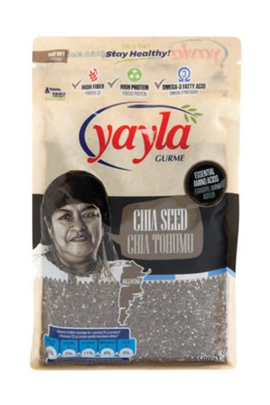 Yayla Gurme Chia Tohumu 500 gr