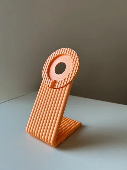 Alade MagSafe Uyumlu Pastel Turuncu Stand - 3