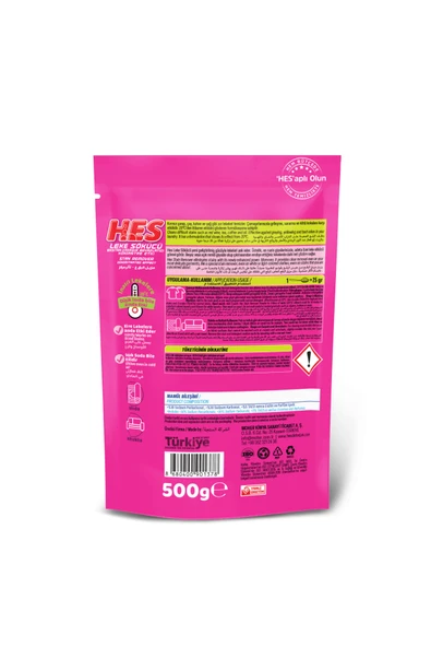 Hes Leke Sökücü ve Çamaşır Beyazlatıcı 500 Gr*2 - 3
