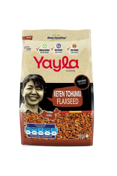 Yayla Gurme Keten Tohumu 500 Gr X 2 Adet - 2