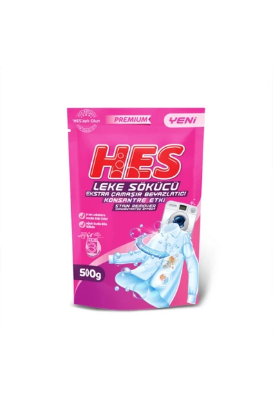 Hes Leke Sökücü Beyazlar/Renkliler 500GrX2 Adet - 3