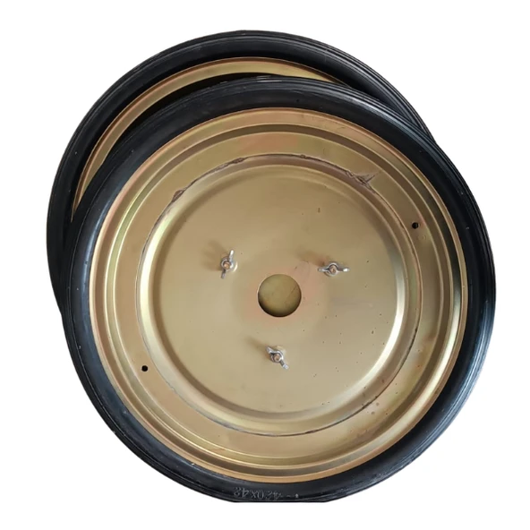 400×5 Çapa Makinesi Yürütme Tekerleği – Evrensel Uyumlu, İtalyan Üretimi Metal Teker Takımı - Resim 2