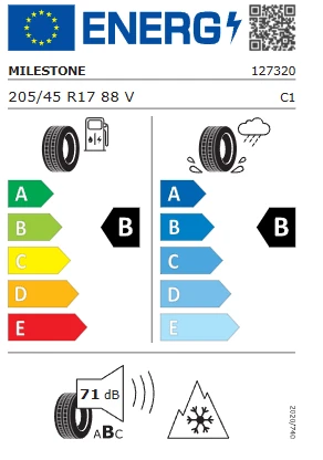 Milestone CarMile Winter 205/45 R17 88V Reinf. Kış Lastiği - 2025 - Resim 3