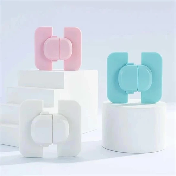 Sunup SN-28750 Geçmeli Tip Buzdolabı ve Dolap İçin Çocuk Güvenlik Kilidi Yapışkanlı - 3