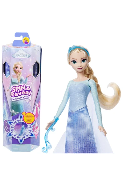 Mattel Disney Karlar Ülkesi Eğlenceli Sürprizler™ Elsa, Disney filminden ilham alan 11 sürpriz JBG59 - 4
