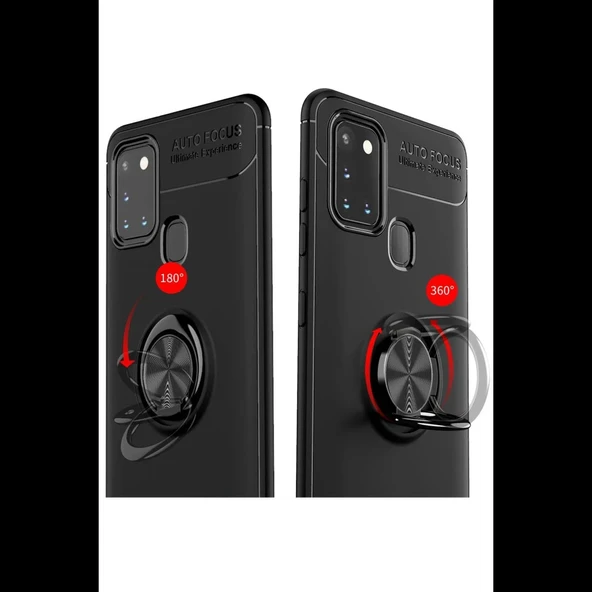 Samsung Galaxy M31 Kılıf Range Yüzüklü Silikon - Resim 4