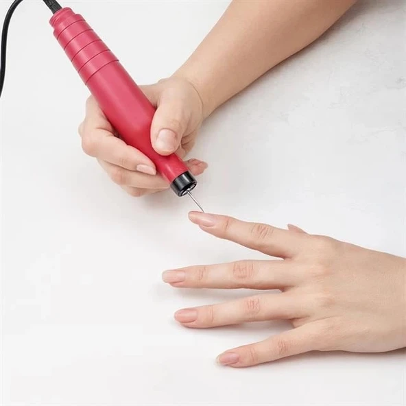 Sunup SN-27091 Hız Ayarlı Tırnak Freze Törpü Manikür Pedikür Seti 6 Başlıklı Elektrikli AC220V - 2